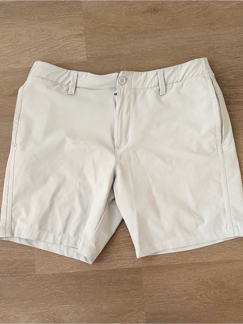 Under Armour Men's Light Beige Performance Shorts